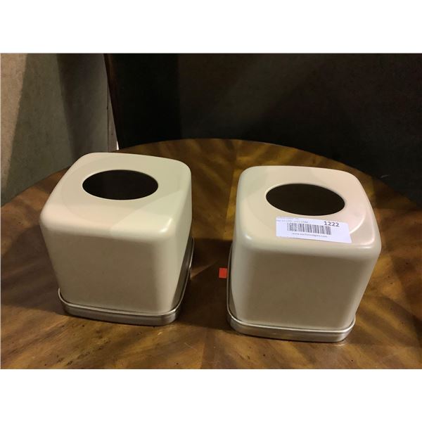 iDesign Tissue Box Lot of 2
