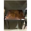 Image 1 : Wooden End Table (22in W x 22in L x 22in H)