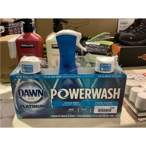 Dawn Platinum Powerwash Dish Spray Starter Kit