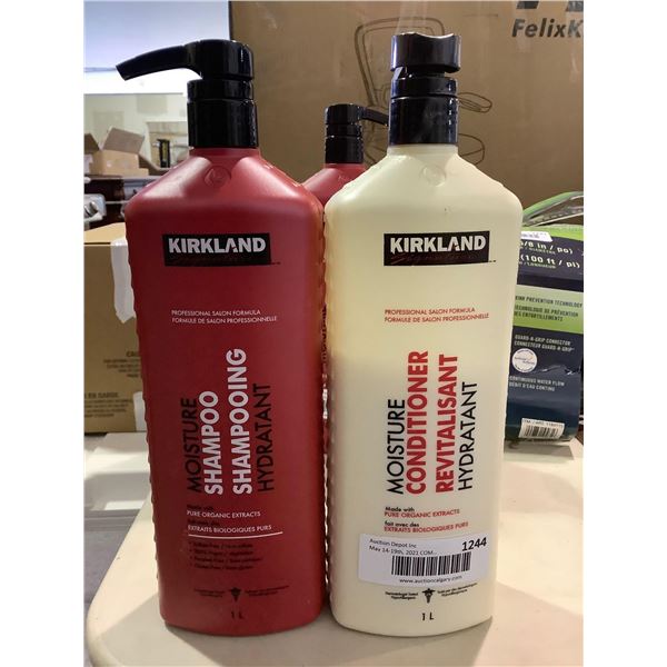 Kirkland Shampoo and Conditioner Set (2 x 1L)