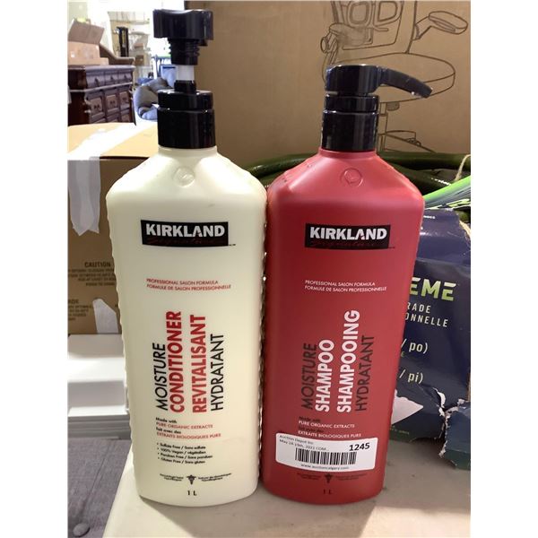 Kirkland Shampoo and Conditioner Set (2 x 1L)