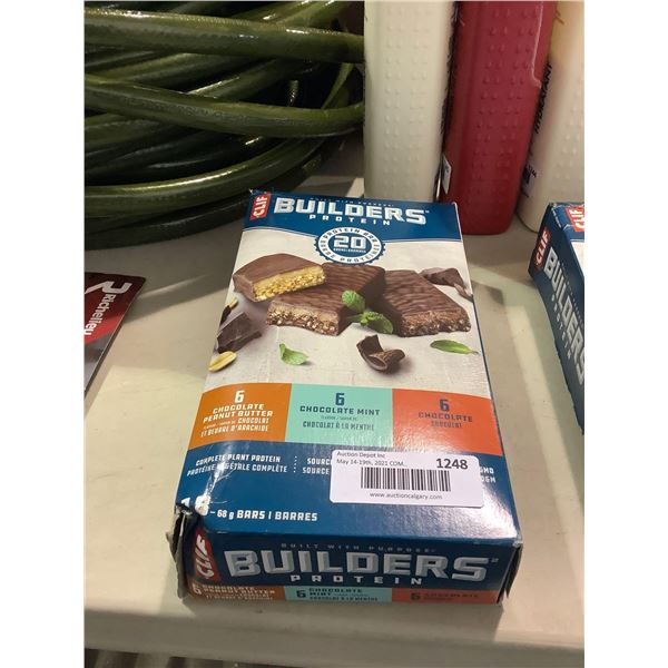 Cliff Builders Protein Bars (18 x 68g)