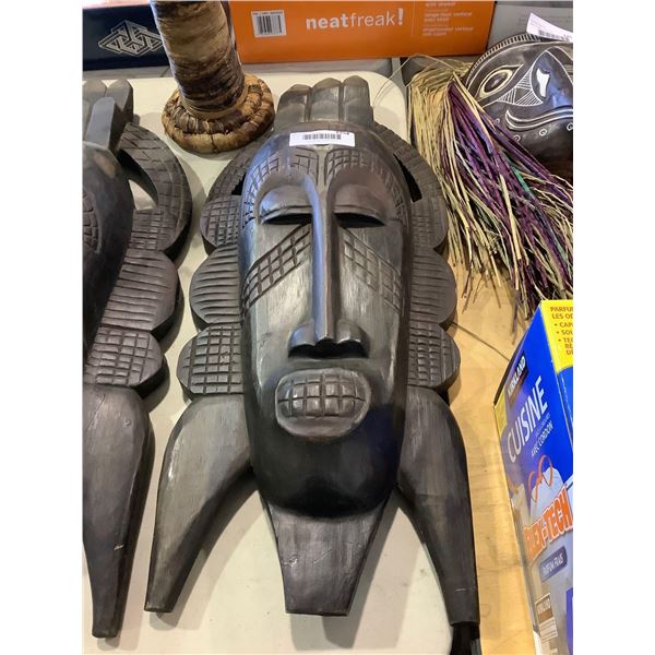 Decorative Wooden Mask 24in