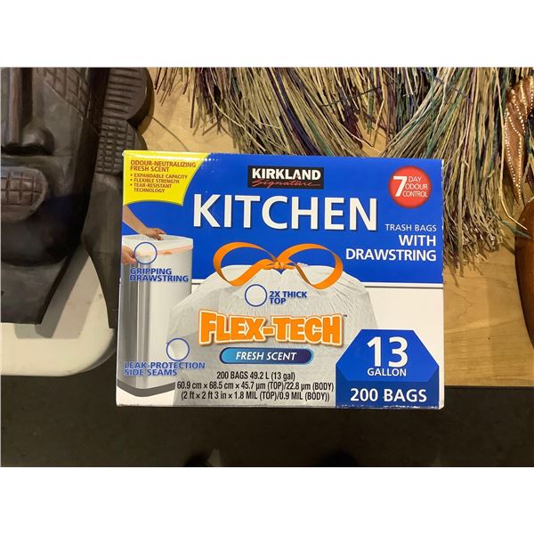 Kirkland Kitchen Trash Bags 13 Gallon