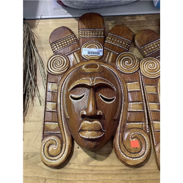 Decorative Wooden Mask 20in