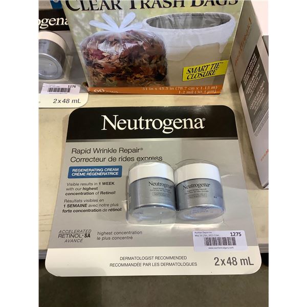 Neutrogena Rapid Wrinkle Repair Regenerating Cream (2 x 48mL)