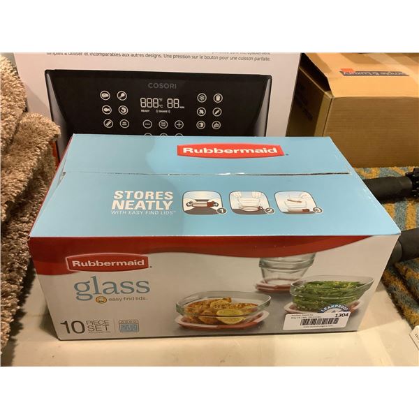 Rubbermaid Glass Food Storage Containers
