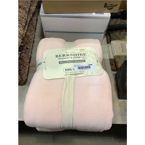 Berkshire Blanket and Home King Size Microfleece Blanket