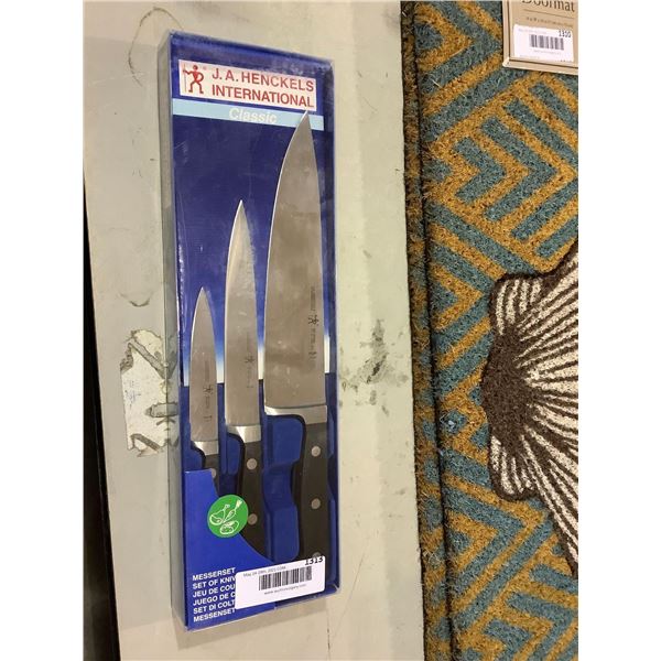 J.A. Henckels Classic 3-Piece Knife Set