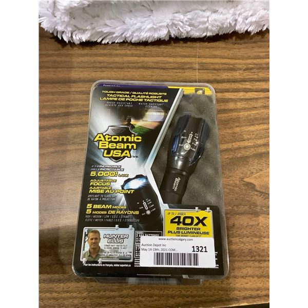 Atomic Beam USA Tactical Flashlight
