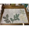 Image 1 : SKL Home Windsor Leaves Cotton Pile Rug (20in x 30in)