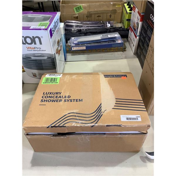 Simple & Luxury Concealed Shower System