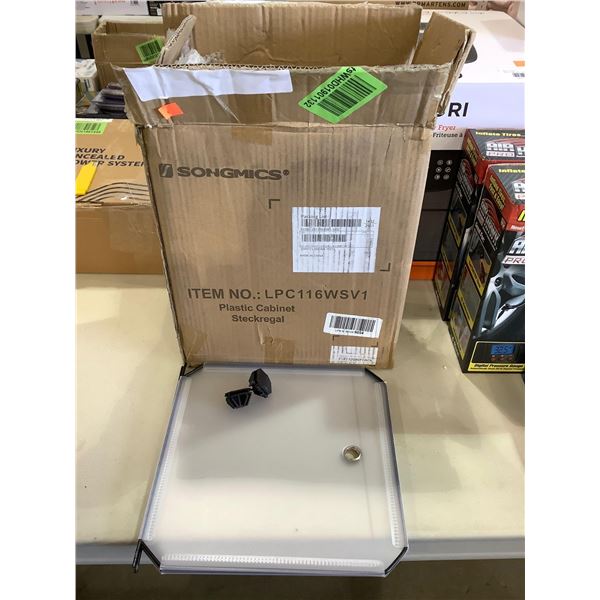 Songmics Plastical Cabinet - Model: LPC116WSSV1