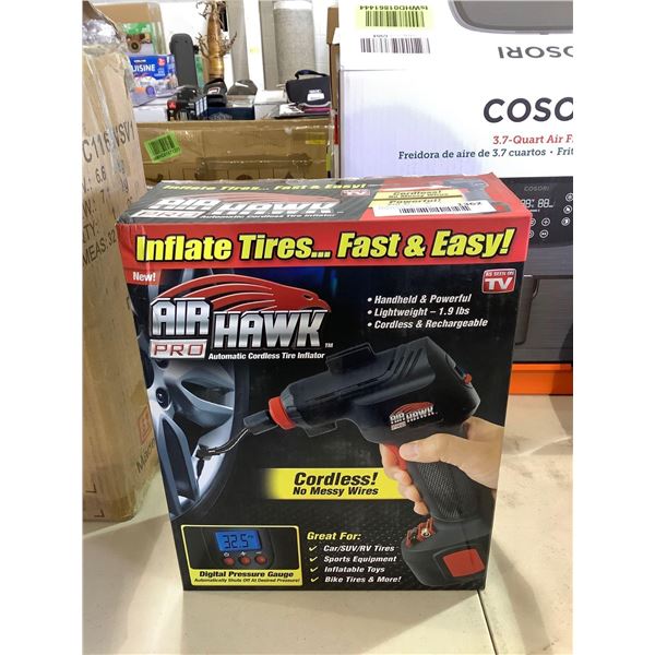 Air Hawk Pro Automatic Cordless Tire Inflator