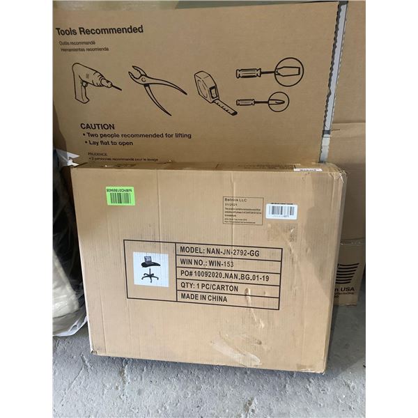 Flash Furniture Sit to Stand Mobile Laptop Computer Desk - Model: NAN-JN-2792-GG