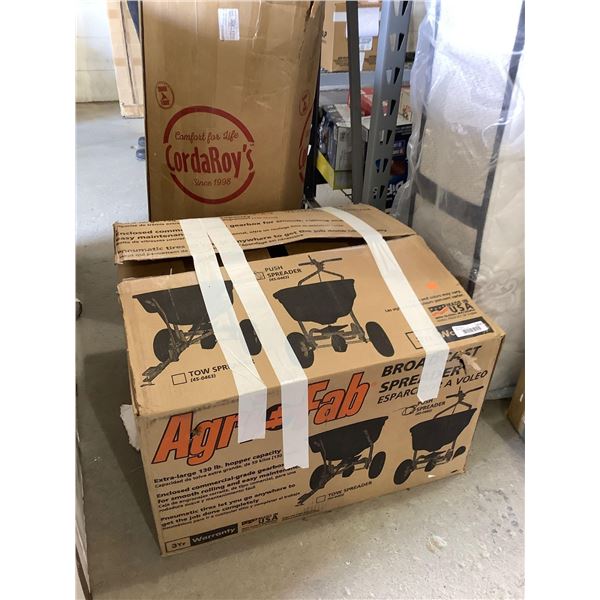 AgriFab Push Broadcast Spreader