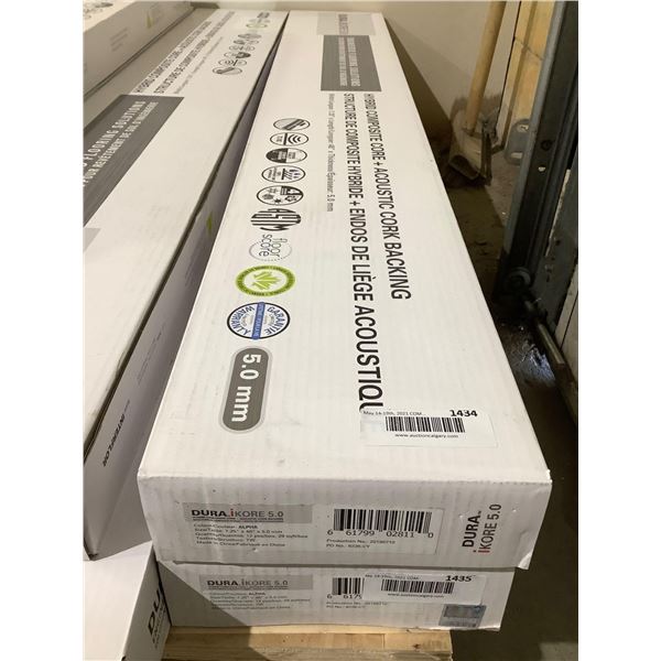 Dura iKore 5.0 Hybrid Composite Core and Acoustic Cork Backing Flooring - Color: ALPHA - Size: 7.25i