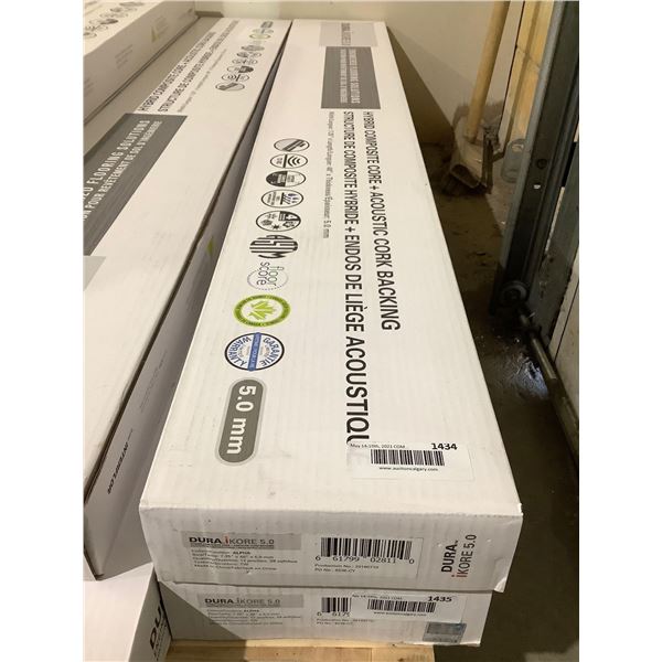 Dura iKore 5.0 Hybrid Composite Core and Acoustic Cork Backing Flooring - Color: ALPHA - Size: 7.25i