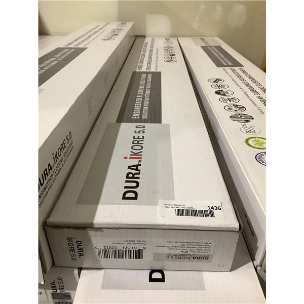 Dura iKore 5.0 Hybrid Composite Core and Acoustic Cork Backing Flooring - Color: BETA - Size: 7.25in
