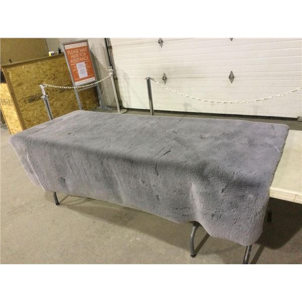 Faux Fur Decorative Area Rug