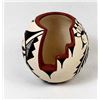 Image 1 : Jemez Cutaway Rim Pottery Jar by B. Yepa