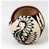 Image 2 : Jemez Cutaway Rim Pottery Jar by B. Yepa