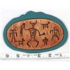 Image 7 : Original Brad Loving Petroglyph Pottery Plaque