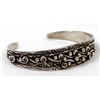 Image 5 : Navajo Sterling Silver Cuff Bracelet