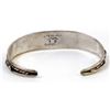 Image 7 : Navajo Sterling Silver Cuff Bracelet
