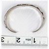 Image 9 : Navajo Sterling Silver Cuff Bracelet