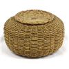 Image 1 : Native American Penobscot Lidded Basket