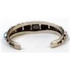 Image 8 : Navajo Sterling Turquoise Cuff Bracelet