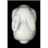 Image 8 : Zuni White Marble Rabbit Fetish by C. Yamutewa
