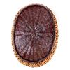 Image 11 : Hand-Woven Wicker Rattan Ram Shaped Lidded Basket