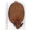 Image 12 : Hand-Woven Wicker Rattan Ram Shaped Lidded Basket