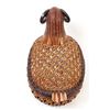 Image 8 : Hand-Woven Wicker Rattan Ram Shaped Lidded Basket