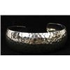 Image 1 : Hammered Silver Cuff Bracelet