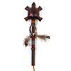 Image 1 : Navajo Leather Turtle Rattle by Larry Cly