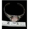 Image 6 : Navajo Sterling Pink Mother of Pearl Bracelet