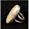 Image 3 : Sterling Silver Agate Ring, Size 6.5