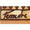 Image 3 : 3 Glazed Ceramic Pottery Tile Trivets