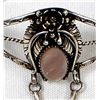 Image 2 : Navajo Sterling Mother of Pearl Slave Bracelet