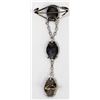 Image 7 : Navajo Sterling Mother of Pearl Slave Bracelet