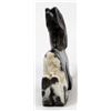 Image 8 : Zuni Zebra Marble Rabbit Fetish by Gibbs Othole
