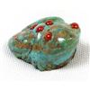 Image 1 : Zuni Turquoise Frog Fetish by Veronica Poblano