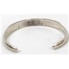 Image 7 : Vintage Navajo Sterling Chip Inlay Bracelet