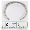 Image 8 : Vintage Navajo Sterling Chip Inlay Bracelet