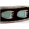 Image 2 : Navajo Old Pawn Sterling Turquoise Cuff Bracelet