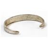 Image 7 : Navajo Old Pawn Sterling Turquoise Cuff Bracelet