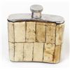 Image 3 : Vintage Camel Bone Covered Flask